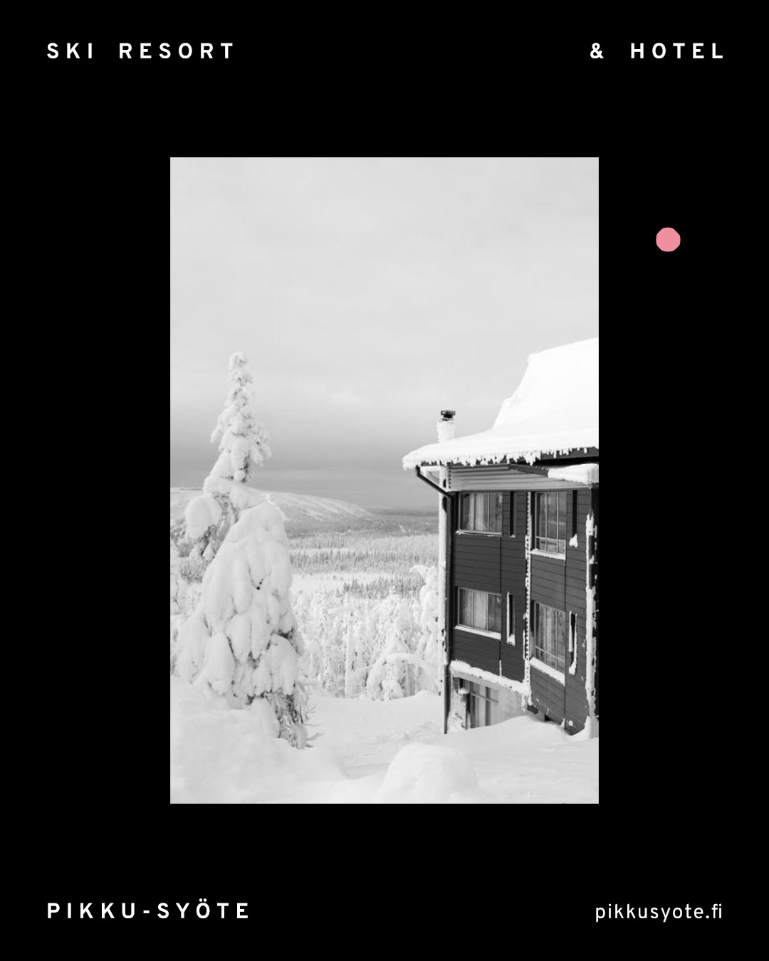 Ski Resort & Hotel Pikku-Syöte brand strategy and visual identity