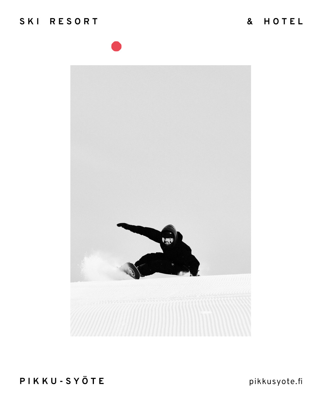 Ski Resort & Hotel Pikku-Syöte brand strategy and visual identity