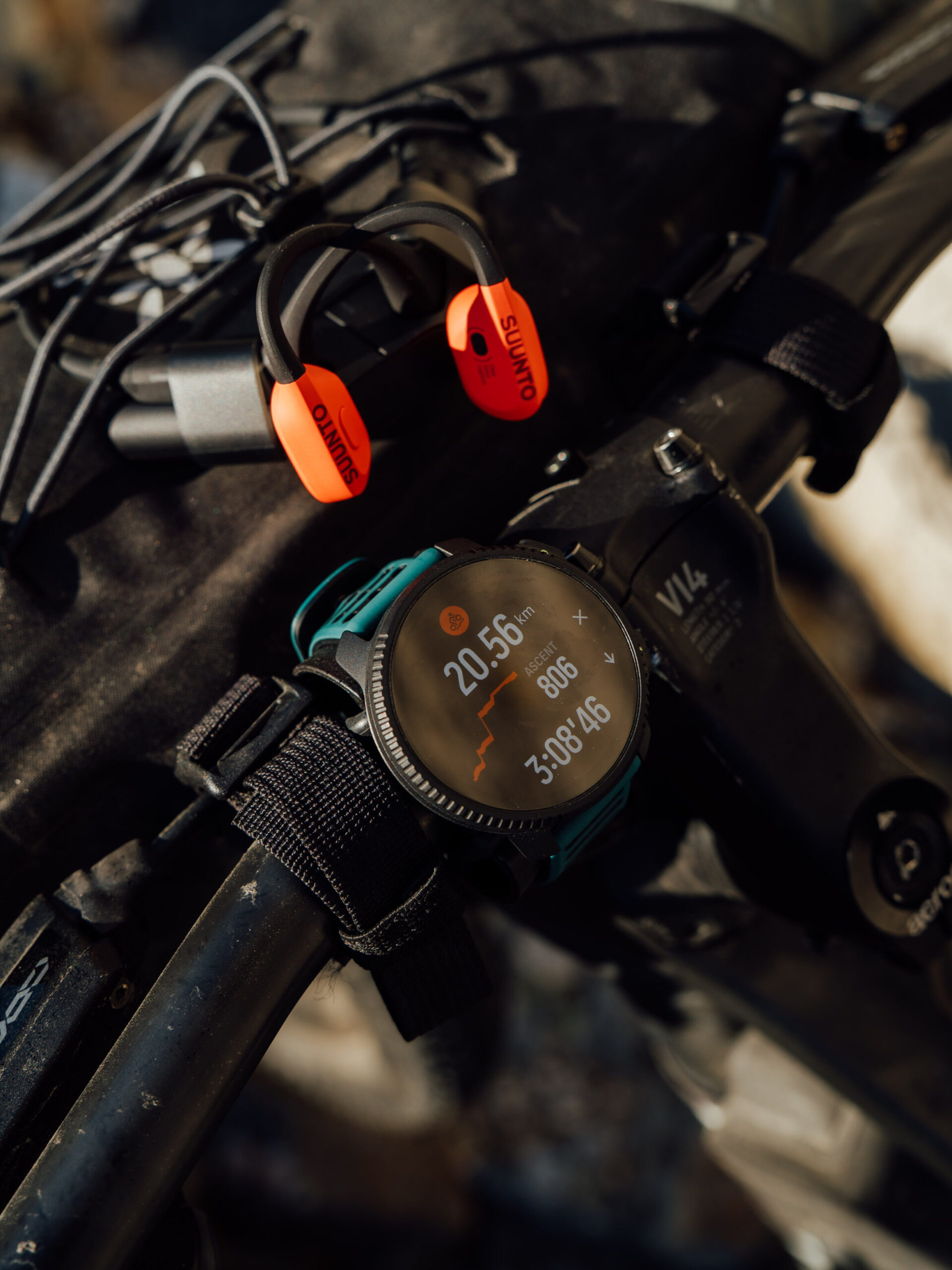 Suunto's new sportswatch Vertical two product photography with athlete Jenny Tough by Jaakko Posti from Flatlight.