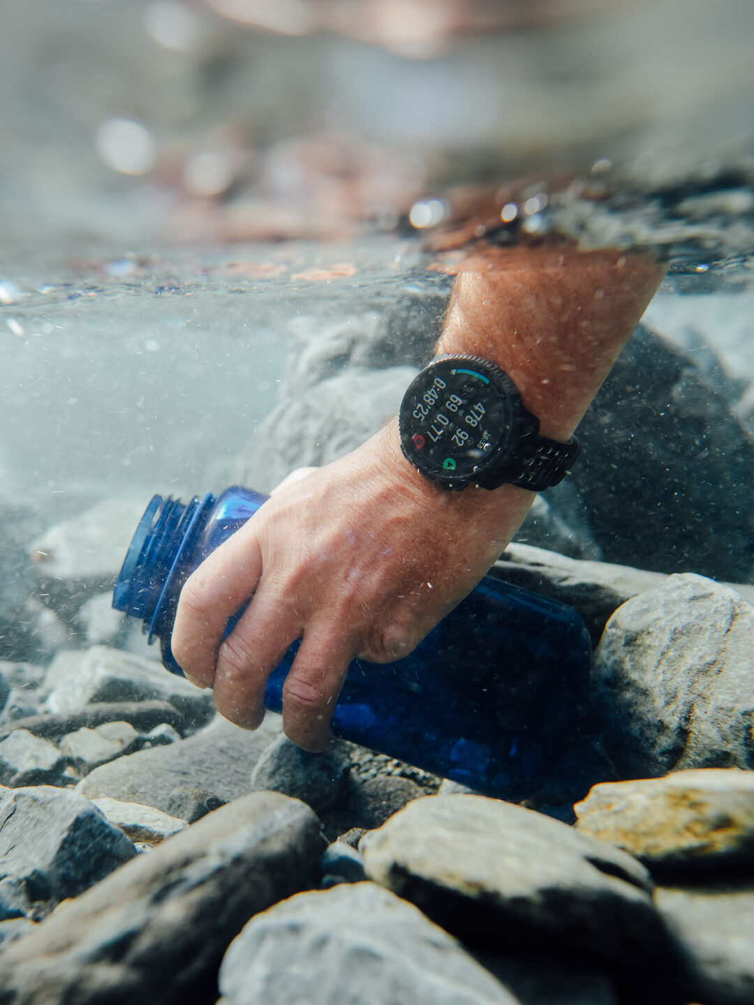 Suunto's new sportswatch Vertical two product photography by Jaakko Posti from Flatlight